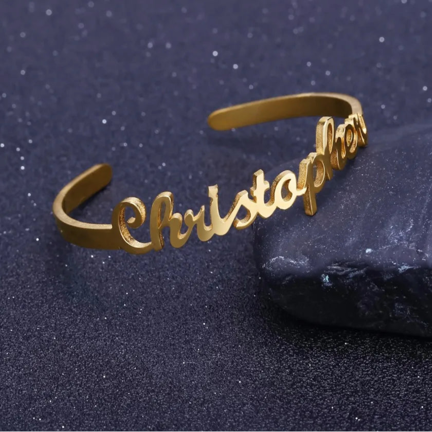Custom Name Bangle